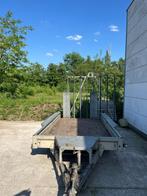 Aanhangwagen machine transport geremd - dubbelas, Ophalen, Gebruikt