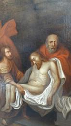 religieus 19de eeuw schilderij, Ophalen of Verzenden
