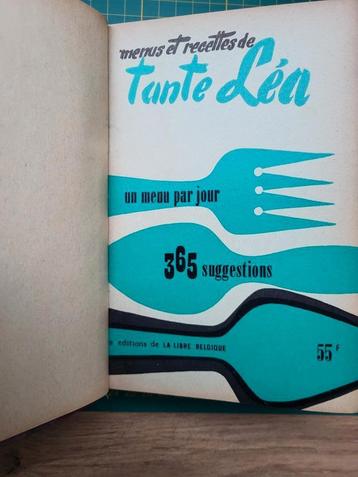 Menus et recettes de tante Léa beschikbaar voor biedingen