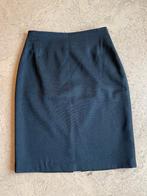 elegante zwarte rok met WOL - Rosie's 38/40, Maat 38/40 (M), Zwart, Zo goed als nieuw, Knielengte