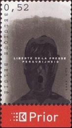 3494-3495 - uitgiftejaar 2006 - Persvrijheid - postfris XXX, Orginele gom, Ophalen of Verzenden, Zonder stempel, Postfris