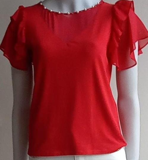 T'shirt Liu-Jo, Kleding | Dames, T-shirts, Zo goed als nieuw, Maat 42/44 (L), Rood, Ophalen of Verzenden