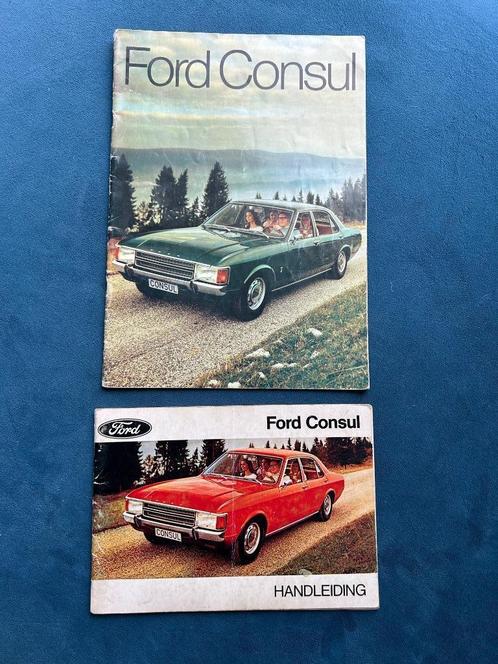 Ford Consul MK1 Brochure en handleiding samen., Boeken, Auto's | Folders en Tijdschriften, Ford, Ophalen