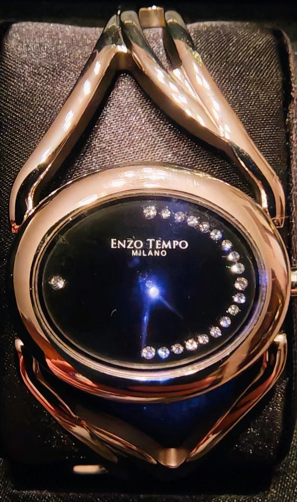Enzo Tempo dameshorloge., Handtassen en Accessoires, Horloges | Dames, Zo goed als nieuw, Ophalen of Verzenden