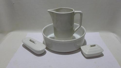 Vintage lampet set,Nimy Belgie,decor 1698., Antiek en Kunst, Curiosa en Brocante, Ophalen of Verzenden