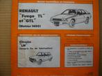 revue technique renault fuego, Ophalen of Verzenden