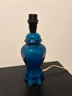 Joli pied de lampe bleu, Maison & Meubles, Enlèvement, Utilisé, Autres matériaux, Moins de 50 cm