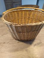fietsmandje riet, Ophalen of Verzenden, Gebruikt, Fietsmand