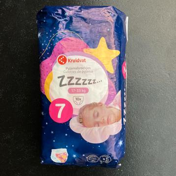 Kruidvat pyjamabroekjes - maat 7 - geopend - nog 9 stuks beschikbaar voor biedingen