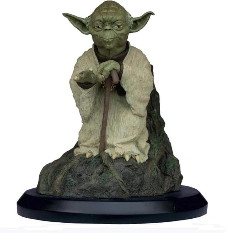 Star wars yoda en chewbacca 2 beelden samen 200€, Collections, Statues & Figurines, Comme neuf, Fantasy, Enlèvement
