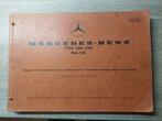 Carnet de pièces d'origine 286 pages pour modèle Mercedes /8, Livres, Enlèvement, Utilisé, Mercedes