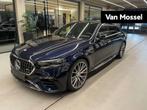 Mercedes-Benz E 53 AMG HYBRID 4MATIC+ Berline + PANORAMISCH, Auto's, Automaat, Stof, Zwart, Blauw