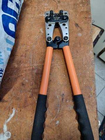 Krimp tang voor kabel schoenen  beschikbaar voor biedingen