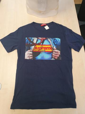 Supreme Superman T shirt (aftermarket), Kleding | Heren, T-shirts, Ophalen of Verzenden, Zo goed als nieuw, Maat 52/54 (L)