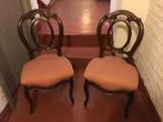 2 chaises de salle à manger anciennes, Antiquités & Art, Antiquités | Meubles | Chaises & Canapés, Enlèvement