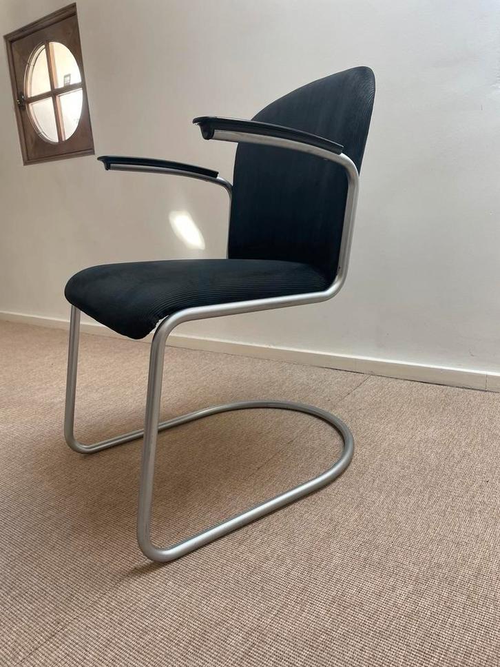 Gispen 413R chairs (4), Huis en Inrichting, Fauteuils, Gebruikt, Ophalen