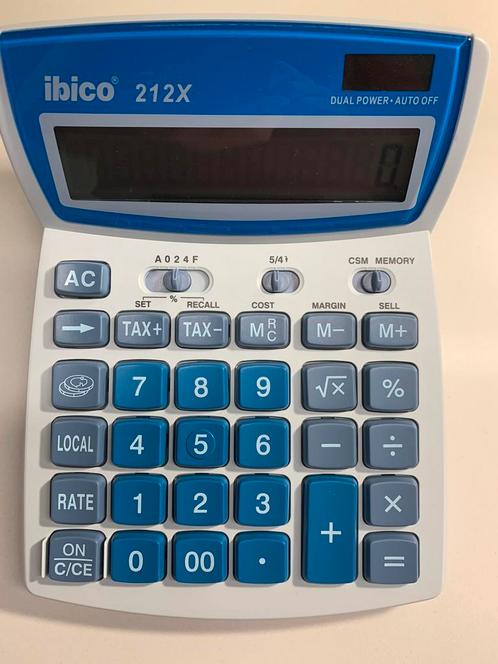 Calculatrice - Ibico 212X, Divers, Calculatrices, Neuf, Enlèvement ou Envoi