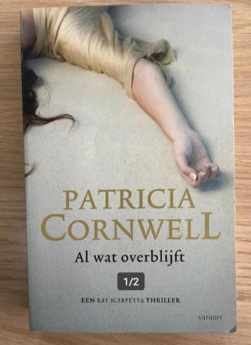 boek Al wat overblijft - Patricia Cornwell, Boeken, Romans, Zo goed als nieuw, België, Ophalen of Verzenden