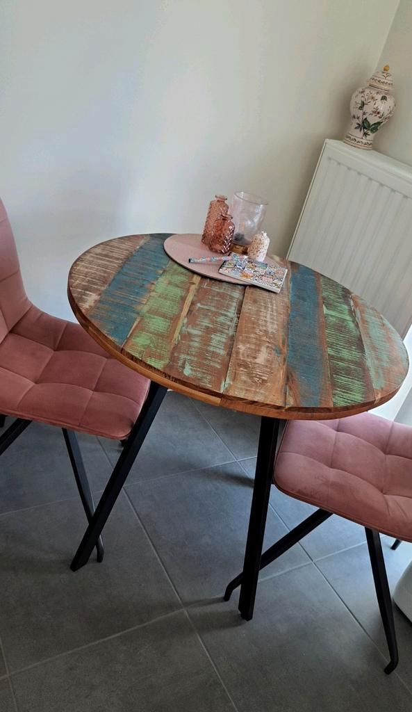 Tafeltje kleur, Huis en Inrichting, Tafels | Salontafels, Ophalen