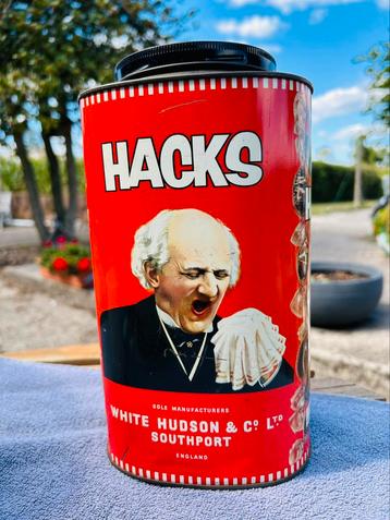 Blikken “Hacks” doos, Enlèvement, Utilisé