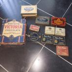 11 oude verpakkingen, Ophalen of Verzenden, Gebruikt, Verpakking