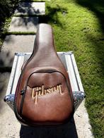 Étui souple Gibson Premium en cuir marron, Musique & Instruments, Comme neuf, Gibson, Enlèvement