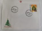 FDC Luxemburg 2000 - Kerstmis - toeslagzegel, Postzegels en Munten, Luxemburg, Ophalen of Verzenden, Gestempeld