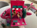 Barbie vliegtuig met accessoires, Ophalen, Zo goed als nieuw