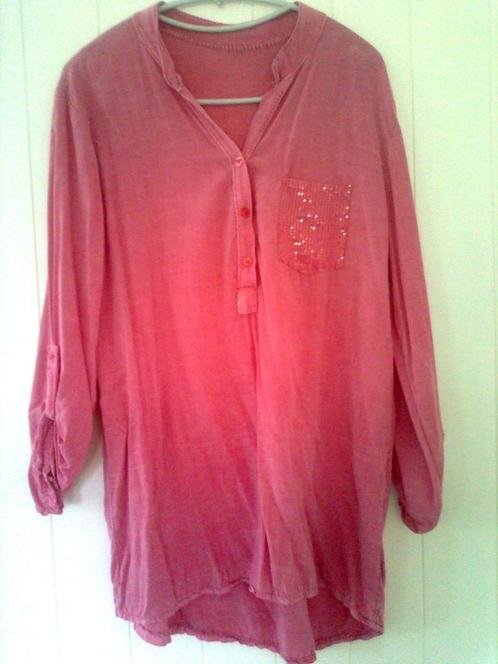 Blouse à longues manches rose, Kleding | Dames, Blouses en Tunieken, Nieuw, Roze, Verzenden