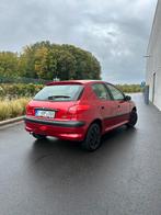 Peugeot 206 1.1 Benzine | Airco | 89.000 Kms | Garantie, Voorwielaandrijving, Zwart, Overige bekleding, Bedrijf