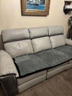 Lederen salon zo goed als nieuw, Ophalen, Zo goed als nieuw