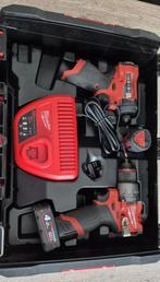 milwaukee m12 combi set nieuwste en sterkste, Ophalen, Zo goed als nieuw