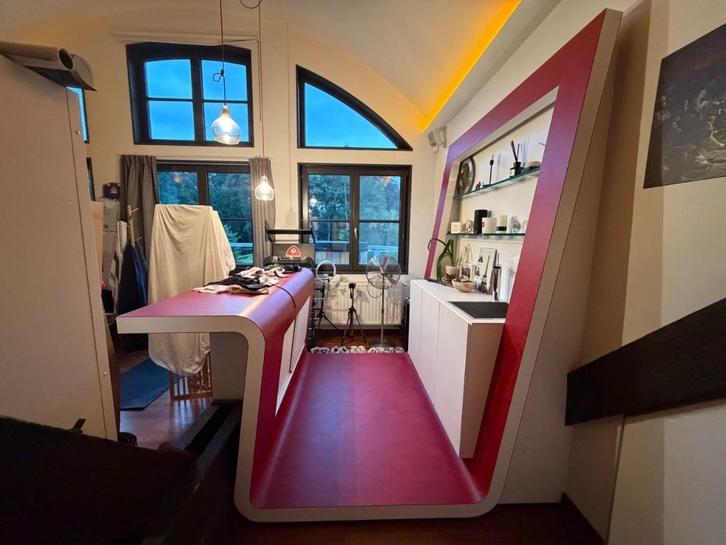 design bar meubel, Huis en Inrichting, Kasten | Wandmeubels, Zo goed als nieuw, 200 cm of meer, 200 tot 250 cm, 75 cm of meer