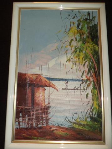 Congo RDC Minoterie de MATADI huile/toile NKIMBA Kinshasa disponible aux enchères