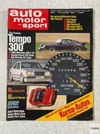 Auto Motor Und Sport 1987 #3 AMG Mercedes Porsche Ferrari, Boeken, Ophalen of Verzenden, Gelezen