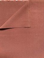 Tissu fin en polyester extensible marron chocolat, Comme neuf, Brun, Polyester, Enlèvement ou Envoi