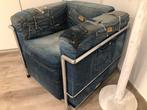 Le Corbusier Clubfauteuil - Unieke editie van Pepe Jeans, Huis en Inrichting, Ophalen, Gebruikt, Stof