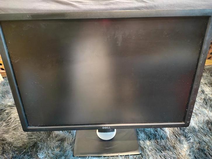 Dell UltraSharp U2412M-monitor — 24-inch IPS — perfecte staa, Computers en Software, Monitoren, DisplayPort, DVI, VGA, In hoogte verstelbaar