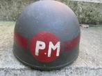 Engelse dispatcher helmet MINT staat 1944 met embleem TOP., Verzamelen, Ophalen of Verzenden