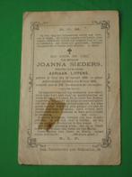 °1806 Gent +1888 SIEDERS Joanna, Verzamelen, Bidprentjes en Rouwkaarten, Ophalen of Verzenden, Bidprentje