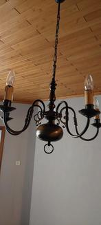 Lustre en cuivre, Maison & Meubles, Lampes | Lustres, Comme neuf, Enlèvement ou Envoi