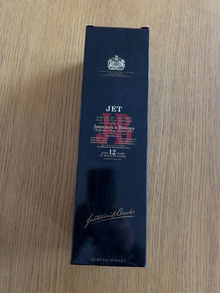 J&B Jet 12 Year Old 1 liter, Verzamelen, Wijnen, Nieuw, Overige typen, Ophalen