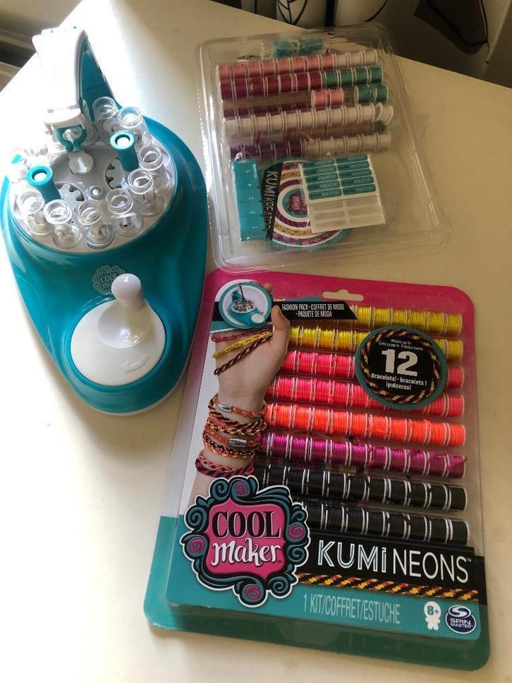 Cool Maker : créateur de bracelets d'amitié, Enfants & Bébés, Jouets | Éducatifs & Créatifs, Comme neuf, Bricolage, Enlèvement ou Envoi