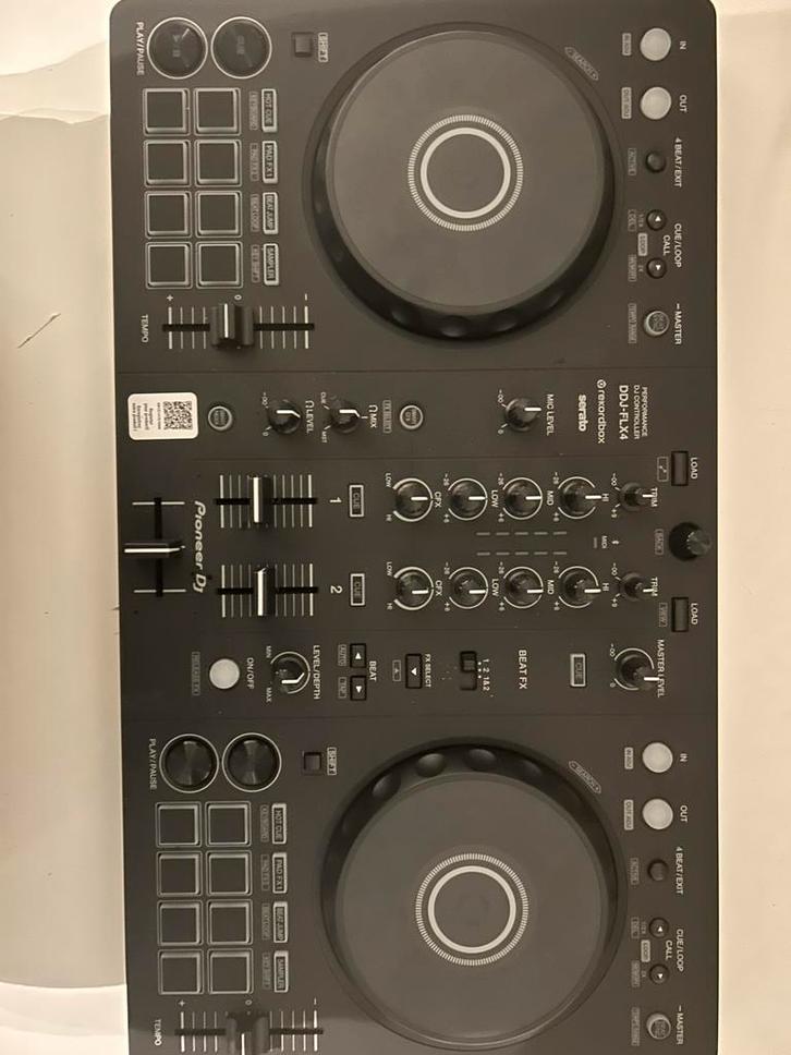 PIONEER DJ 2-wegen DJ-controller (DDJ-FLX4), Zwart, Musique & Instruments, DJ sets & Platines, Comme neuf, Platine, Pioneer, Enlèvement ou Envoi