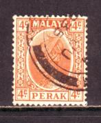 Postzegels Azië: Malaya diverse staten, Postzegels en Munten, Ophalen of Verzenden, Gestempeld