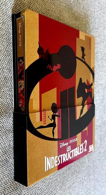 INCREDIBLES 2 (+ OTNL) STEELBOOK (3D+2D) // 3 BLURAY + BOEK beschikbaar voor biedingen