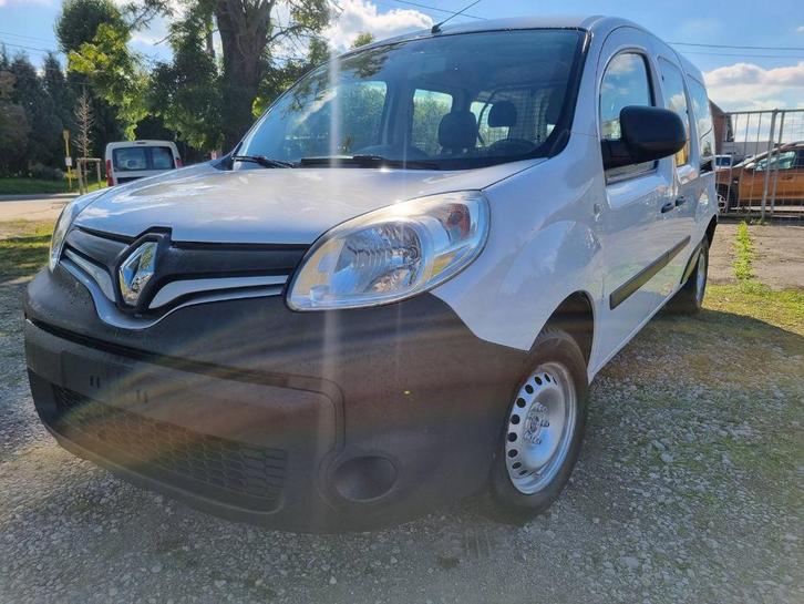 Renault Kangoo 6/2019 double cabine 150232km 1.5dci 90cv EU6, Auto's, Renault, Bedrijf, Te koop, Kangoo, ABS, Airbags, Bluetooth