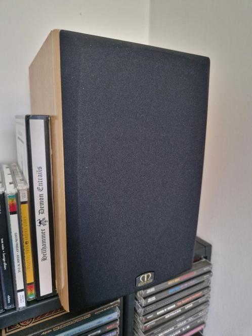 Ruilen topsetje Monitor Audio Bronze B1 Bookshelfspeakers, Audio, Tv en Foto, Luidsprekerboxen, Zo goed als nieuw, Front, Rear of Stereo speakers