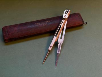 Antieke precisie-passer – ca.1900 – Tibaut Desimpelaere beschikbaar voor biedingen