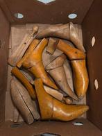 Houten schoenmallen, Ophalen